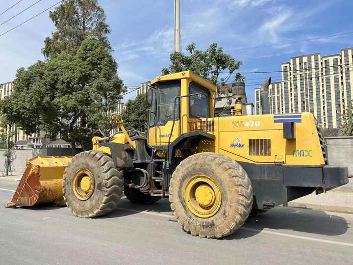 Radlader 100% Original komatsu Wa470-3  Wheel Loader on Sale  Used Japan Brand komatsu Wa380 470  Large Wheel Loader  Export: das Bild 6