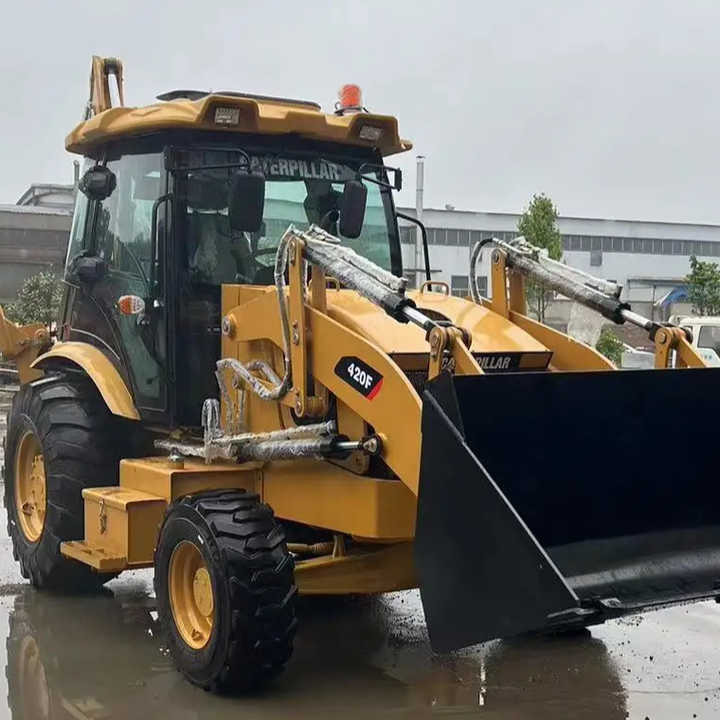 Used Caterpillar CAT 420F Backhoe Loader Retro Excavator CAT420F Cheap Price for Sale - Baggerlader: das Bild 1 Used Caterpillar CAT 420F Backhoe Loader Retro Excavator CAT420F Cheap Price for Sale - Baggerlader: das Bild 1