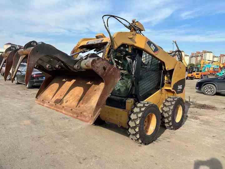 Used Wheel Loader CAT246C Caterpillar 246C Mini Wheel Skid Steer Loader in Stock - Kompaktlader: das Bild 3 Used Wheel Loader CAT246C Caterpillar 246C Mini Wheel Skid Steer Loader in Stock - Kompaktlader: das Bild 3