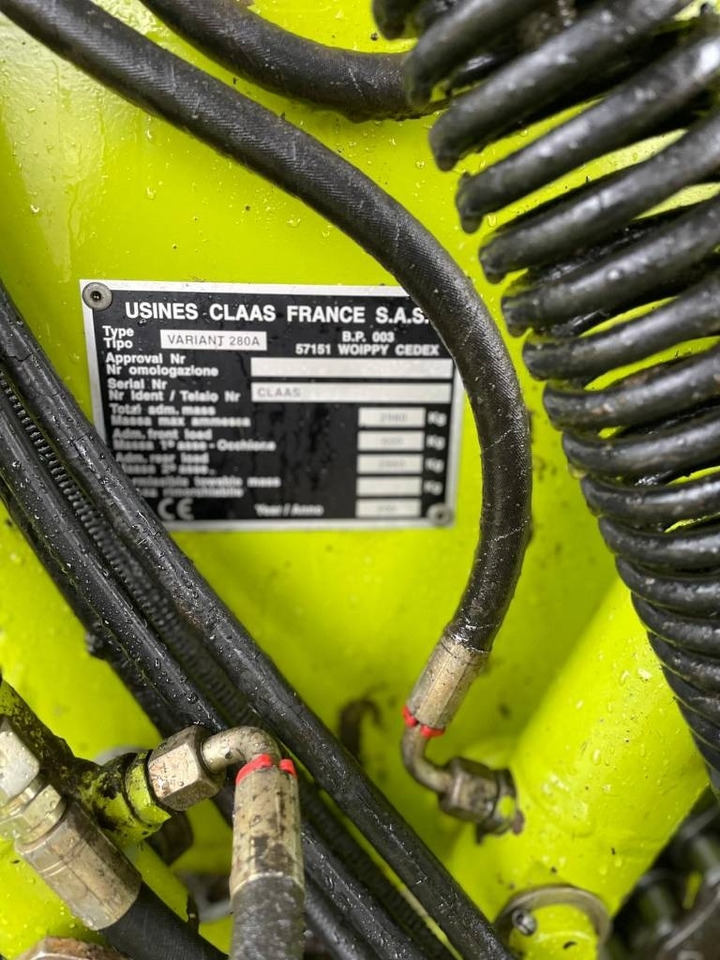 Claas Variant 280 - Rundballenpresse: das Bild 4 Claas Variant 280 - Rundballenpresse: das Bild 4
