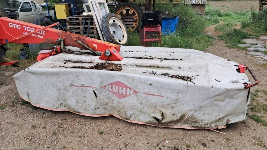 Kuhn GMD 702 - Mähwerk: das Bild 1 Kuhn GMD 702 - Mähwerk: das Bild 1