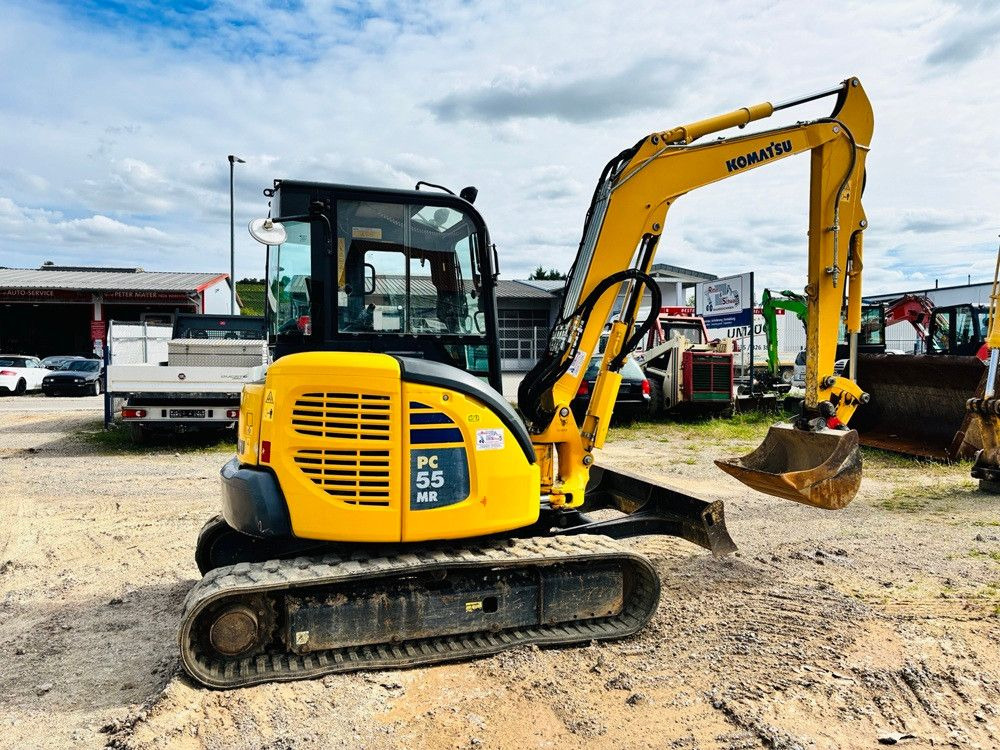 Komatsu PC55MR-3 - Minibagger: das Bild 2 Komatsu PC55MR-3 - Minibagger: das Bild 2