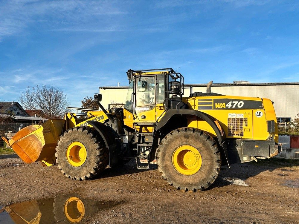 Komatsu WA470-8E0 Joystick-Lenkung ECSS - Radlader: das Bild 1 Komatsu WA470-8E0 Joystick-Lenkung ECSS - Radlader: das Bild 1