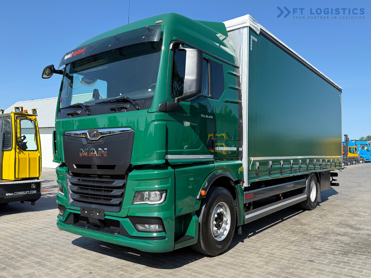 MAN TGX 18.470 / 19 PALLETS / NEW MODEL / RETARDER / EXCELLENT CONDITION - Plane LKW: das Bild 1 MAN TGX 18.470 / 19 PALLETS / NEW MODEL / RETARDER / EXCELLENT CONDITION - Plane LKW: das Bild 1