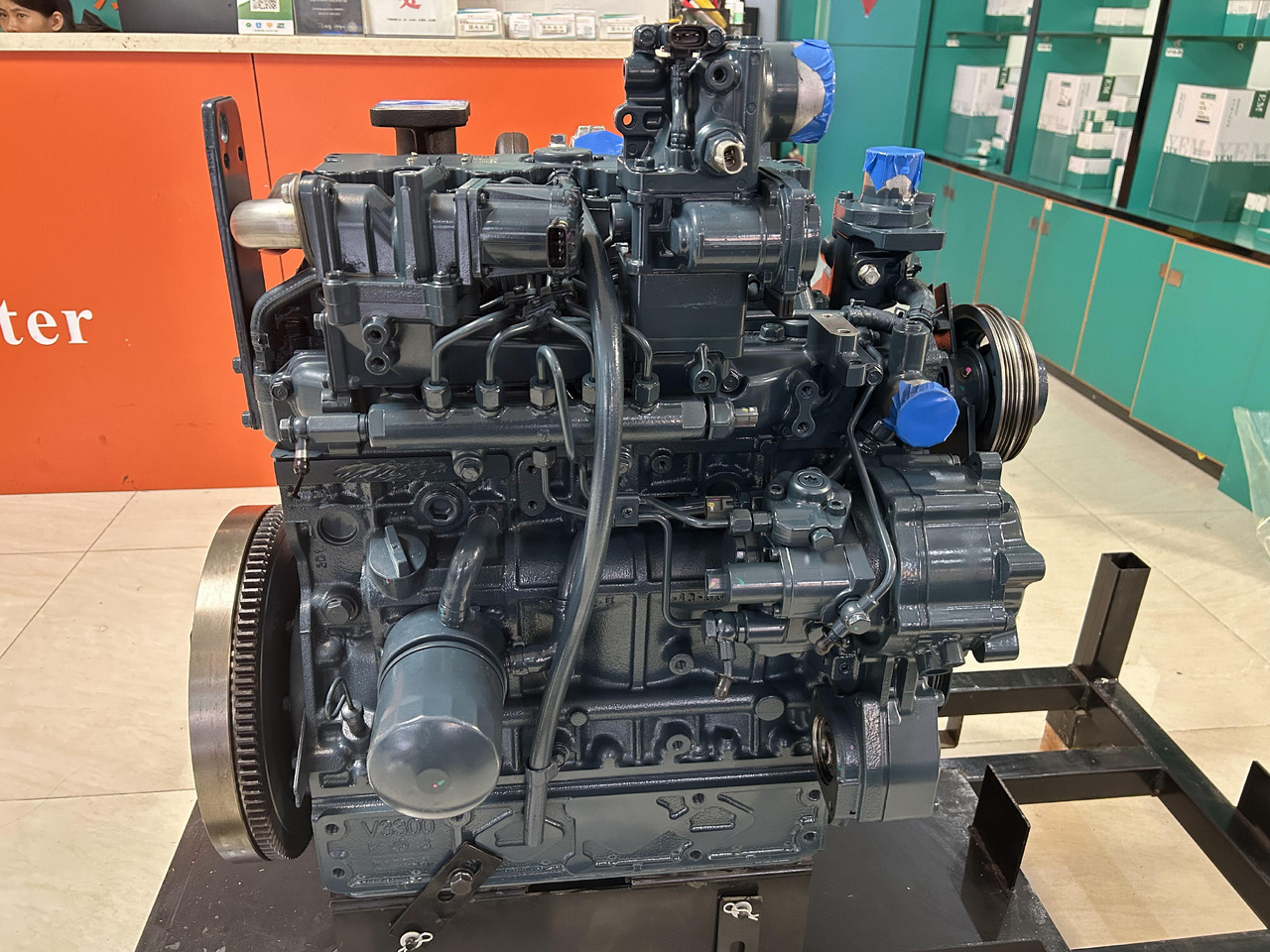 KUBOTA V3800 - Motor für Bagger: das Bild 1 KUBOTA V3800 - Motor für Bagger: das Bild 1