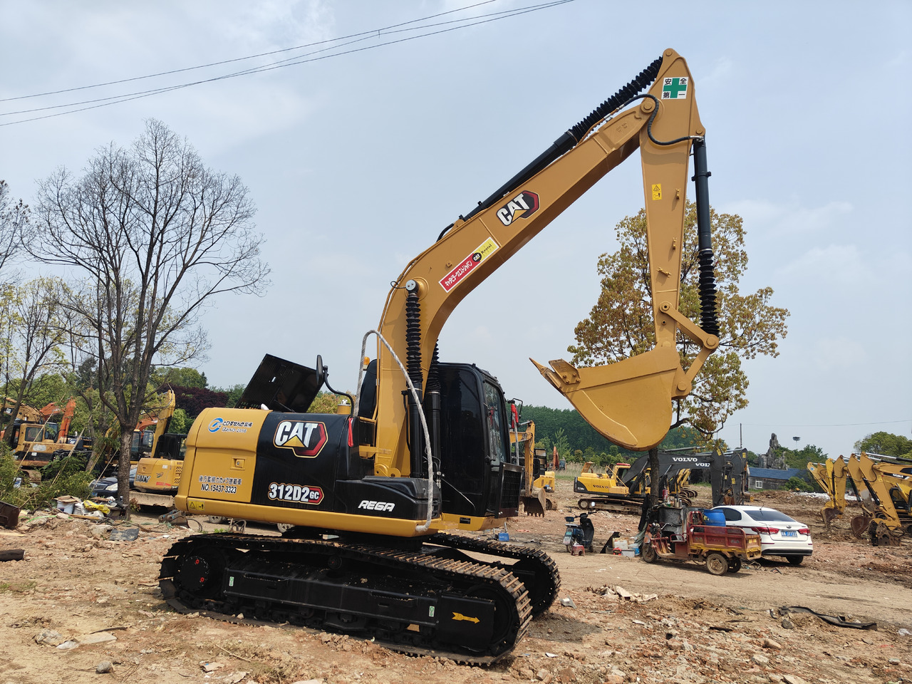 CATERPILLAR 312D - Kettenbagger: das Bild 5 CATERPILLAR 312D - Kettenbagger: das Bild 5
