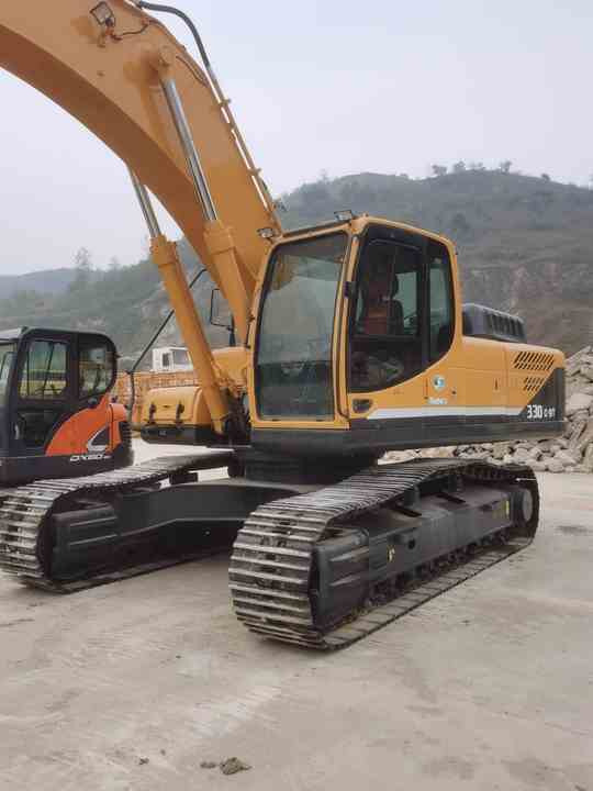 Heavy Construction Equipment Crawler Excavator HYUNDAI R330 Used Machine for Sale - Bagger: das Bild 4 Heavy Construction Equipment Crawler Excavator HYUNDAI R330 Used Machine for Sale - Bagger: das Bild 4