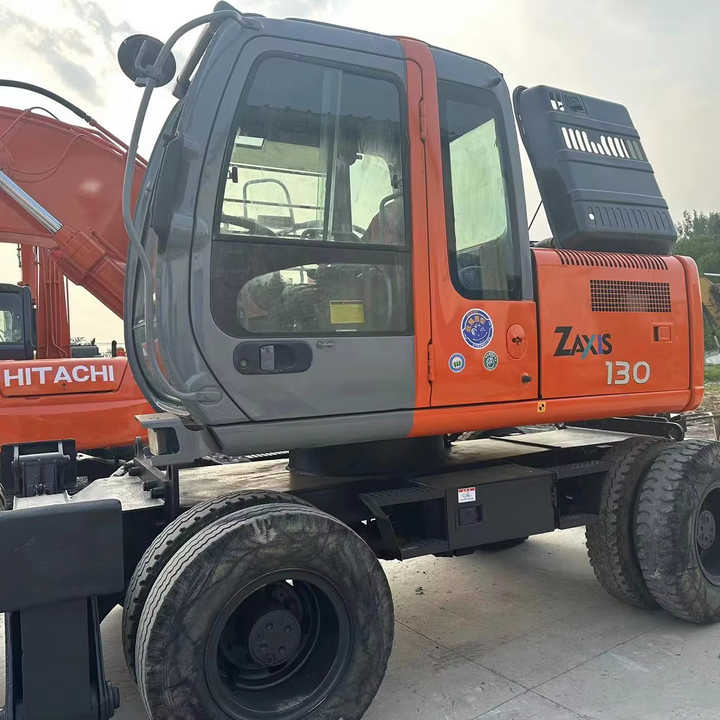 Hot Sale! Used Hitachi ZX130 Wheel Excavator |Excellent Condition| Best Price | Perfect for Construction & Road Projects - Bagger: das Bild 1 Hot Sale! Used Hitachi ZX130 Wheel Excavator |Excellent Condition| Best Price | Perfect for Construction & Road Projects - Bagger: das Bild 1