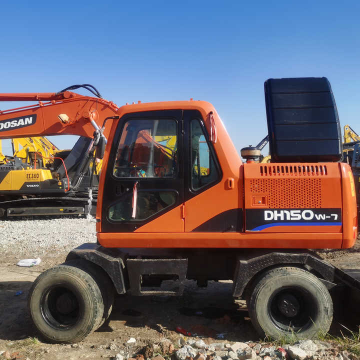 Used Digger Doosan Dh150w-7 Construction Machinery Construction Digger Used Doosan Dh150w-7 Cheap Excavator - Kettenbagger: das Bild 1 Used Digger Doosan Dh150w-7 Construction Machinery Construction Digger Used Doosan Dh150w-7 Cheap Excavator - Kettenbagger: das Bild 1