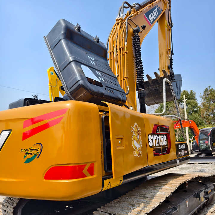 Used Heavy Construction Equipment Sany Sy215 Excavator Used Machine - Kettenbagger: das Bild 1 Used Heavy Construction Equipment Sany Sy215 Excavator Used Machine - Kettenbagger: das Bild 1