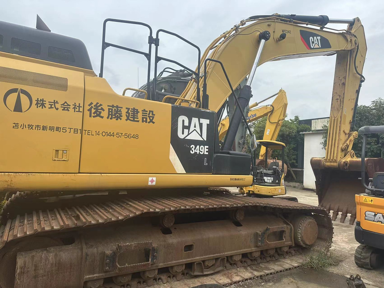 CATERPILLAR 349E - Kettenbagger: das Bild 1 CATERPILLAR 349E - Kettenbagger: das Bild 1