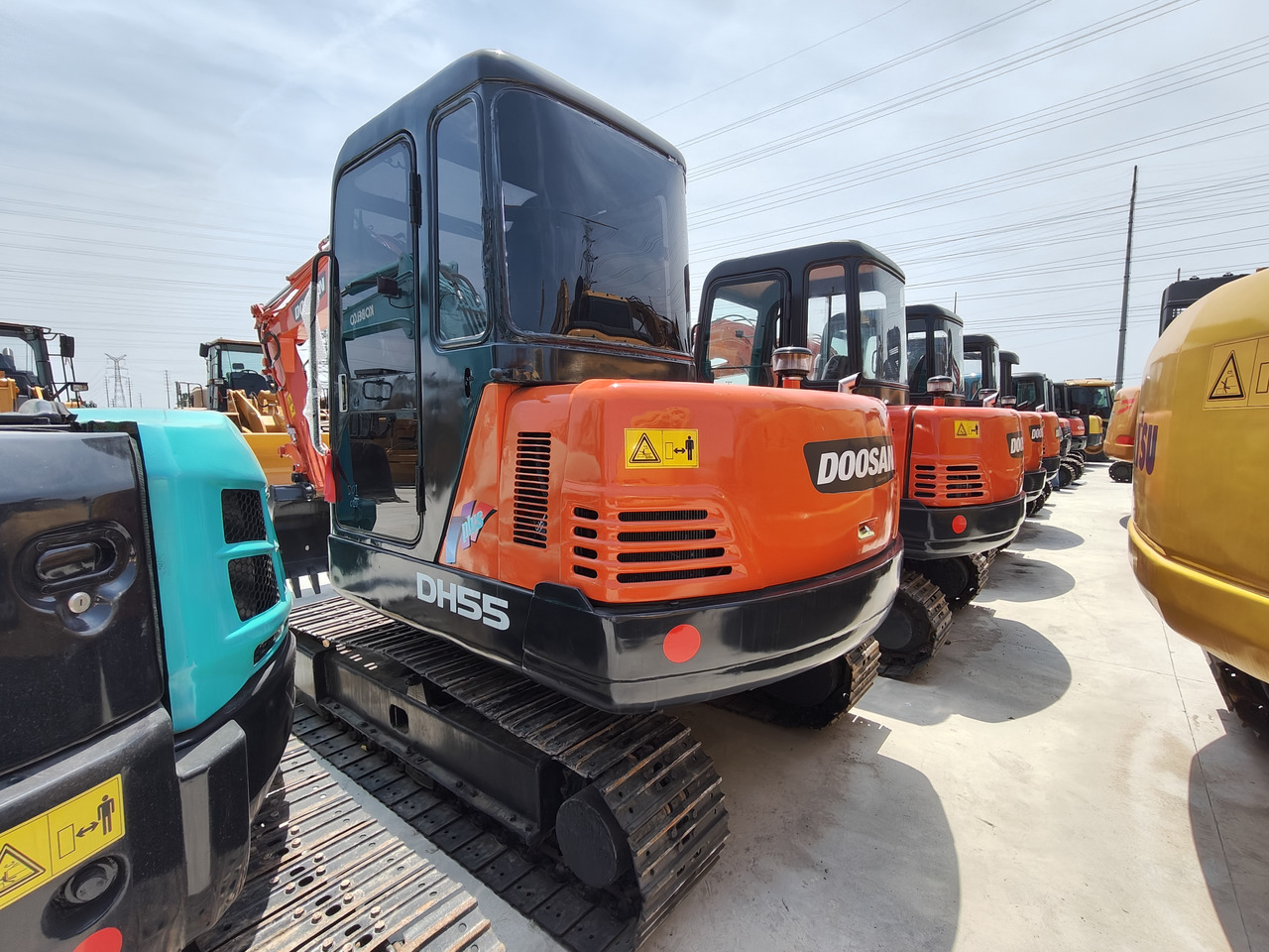 DOOSAN DH55 - Kettenbagger: das Bild 4 DOOSAN DH55 - Kettenbagger: das Bild 4