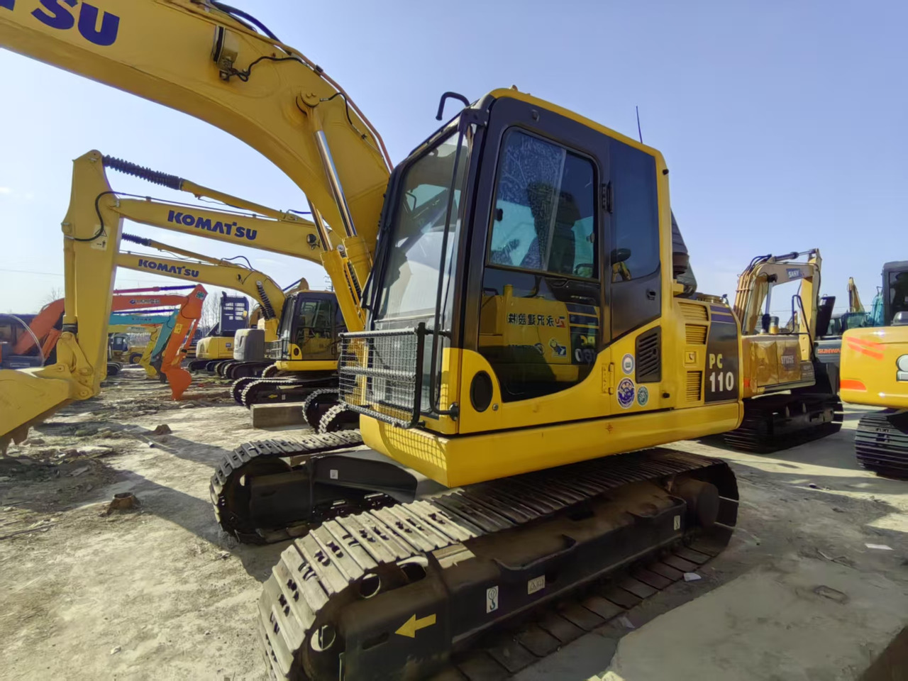 KOMATSU PC110-7 - Kettenbagger: das Bild 4 KOMATSU PC110-7 - Kettenbagger: das Bild 4