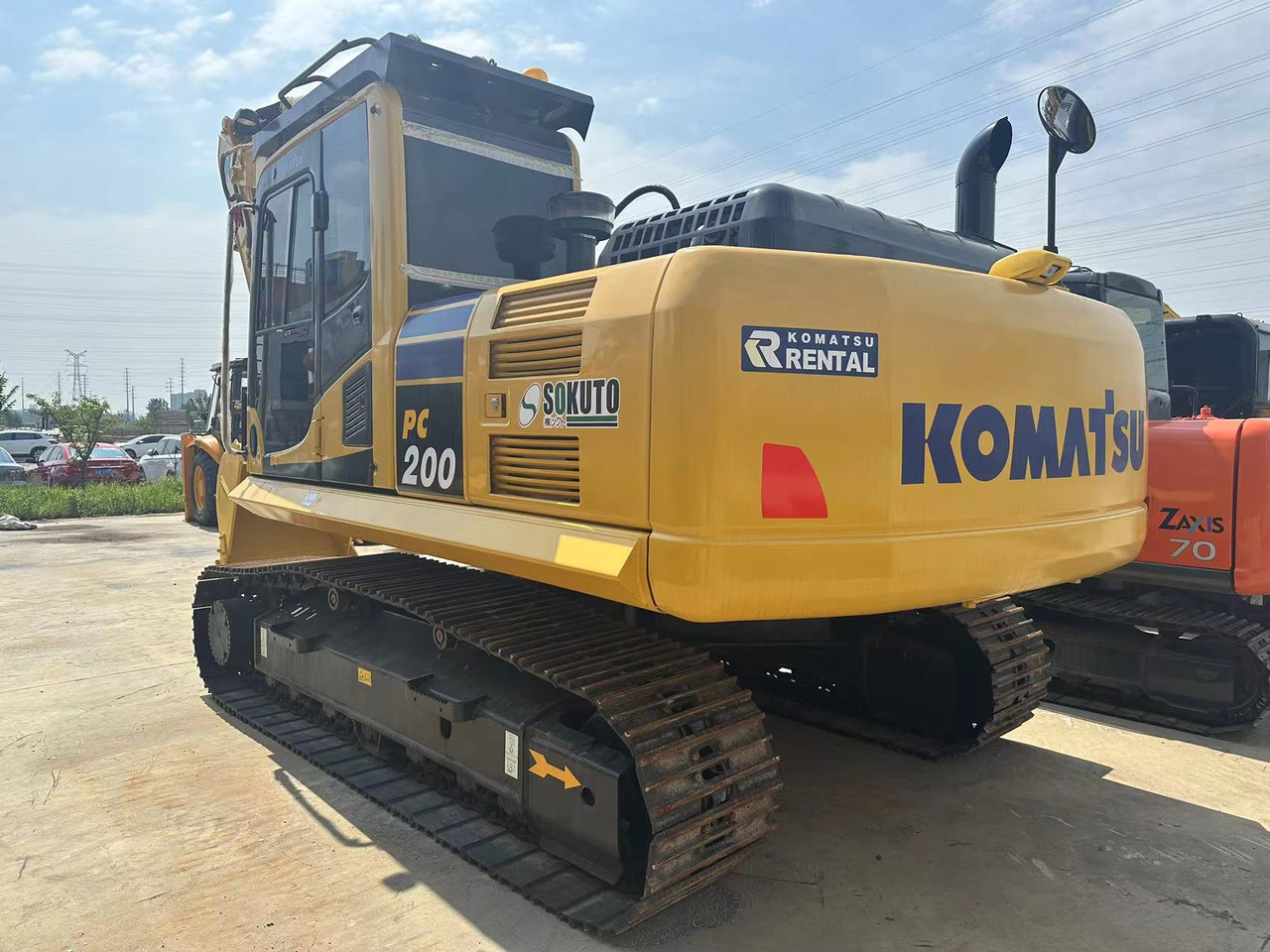 KOMATSU PC200-8N1 - Kettenbagger: das Bild 2 KOMATSU PC200-8N1 - Kettenbagger: das Bild 2