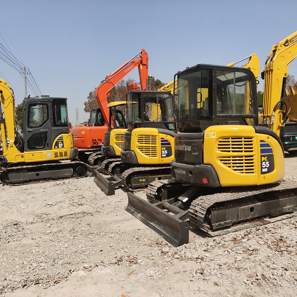 KOMATSU PC55MR - Kettenbagger: das Bild 4 KOMATSU PC55MR - Kettenbagger: das Bild 4