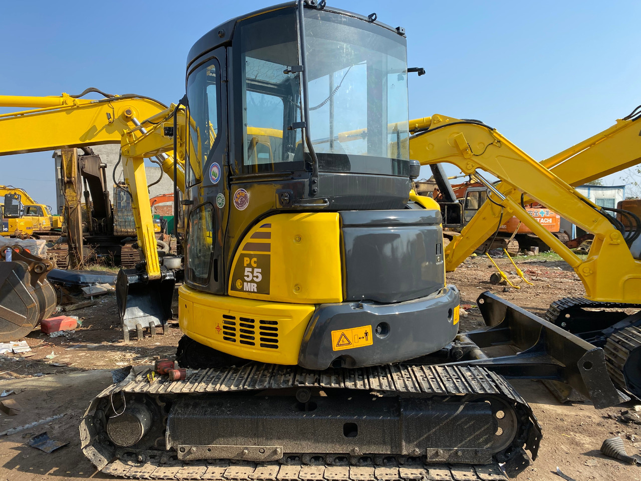 KOMATSU PC55MR - Kettenbagger: das Bild 1 KOMATSU PC55MR - Kettenbagger: das Bild 1