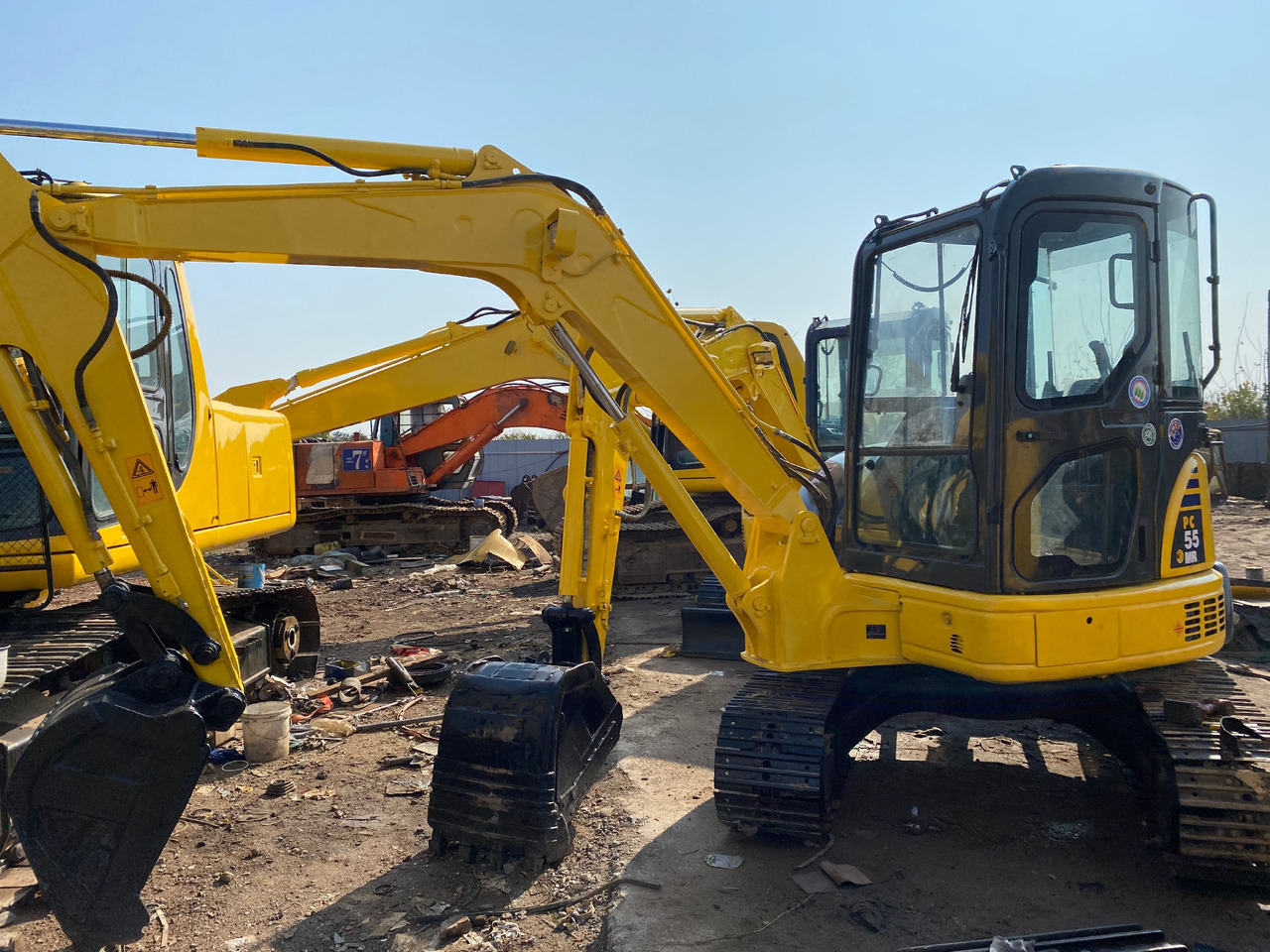 KOMATSU PC55MR - Kettenbagger: das Bild 2 KOMATSU PC55MR - Kettenbagger: das Bild 2