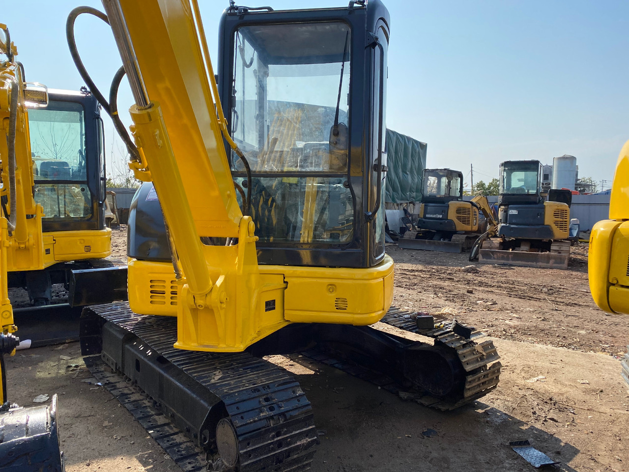 KOMATSU PC55MR - Kettenbagger: das Bild 3 KOMATSU PC55MR - Kettenbagger: das Bild 3