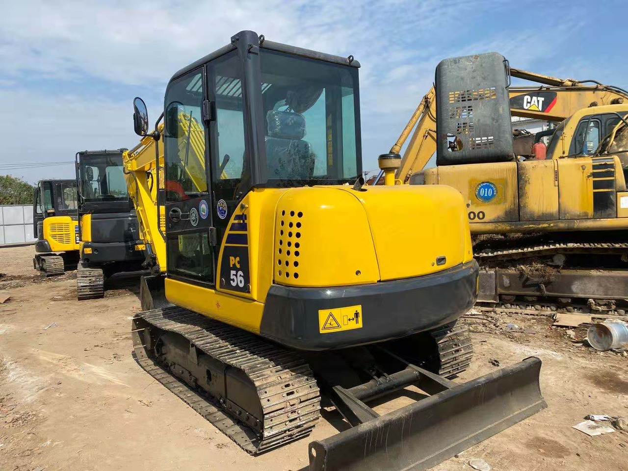 KOMATSU PC56 - Kettenbagger: das Bild 3 KOMATSU PC56 - Kettenbagger: das Bild 3