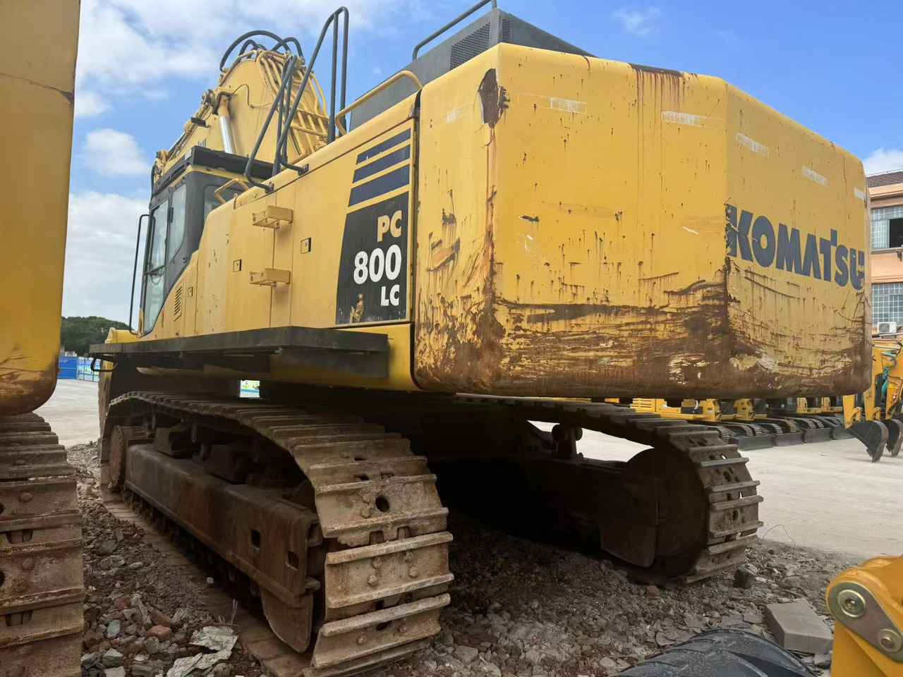 KOMATSU PC800-8 - Kettenbagger: das Bild 3 KOMATSU PC800-8 - Kettenbagger: das Bild 3