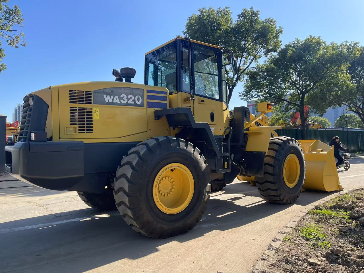 KOMATSU WA320-5 - Radlader: das Bild 4 KOMATSU WA320-5 - Radlader: das Bild 4