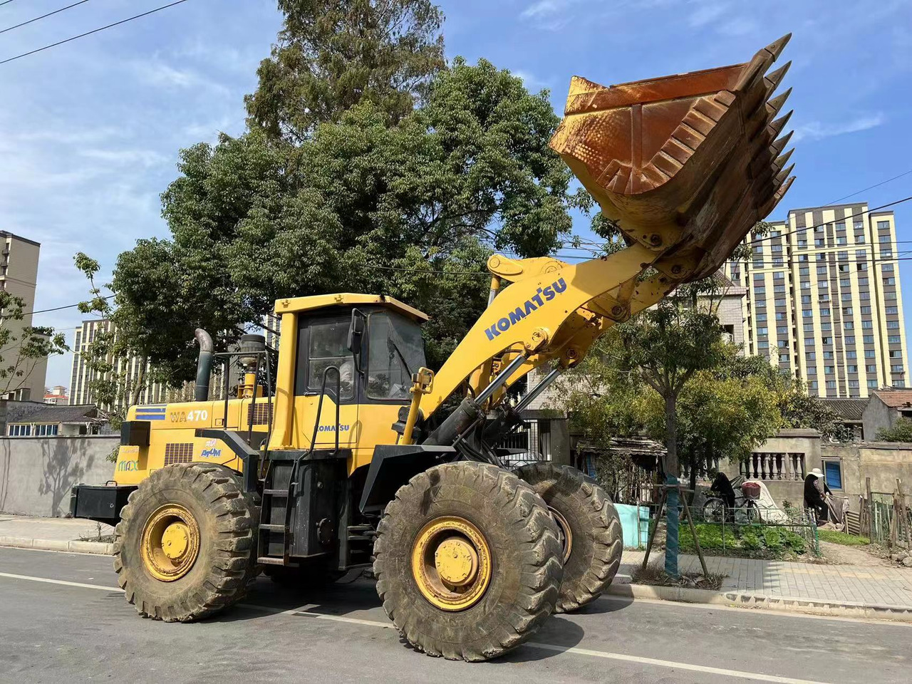 KOMATSU WA470-3 - Radlader: das Bild 5 KOMATSU WA470-3 - Radlader: das Bild 5