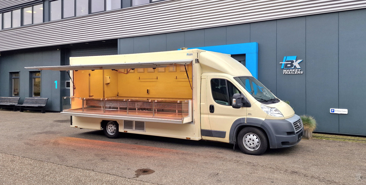 FIAT + BK Market Trailers opbouw - Verkaufsfahrzeug: das Bild 1 FIAT + BK Market Trailers opbouw - Verkaufsfahrzeug: das Bild 1