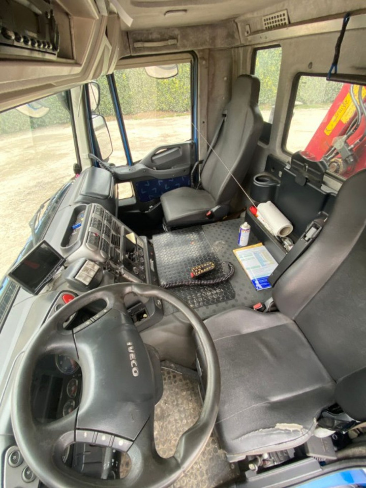 Abrollkipper, Autokran IVECO STRALIS 260.450 SCARRABILE CON GRU: das Bild 12