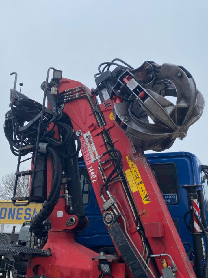 Abrollkipper, Autokran IVECO STRALIS 260.450 SCARRABILE CON GRU: das Bild 13