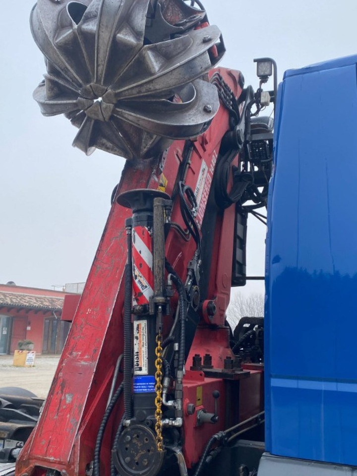 Abrollkipper, Autokran IVECO STRALIS 260.450 SCARRABILE CON GRU: das Bild 10