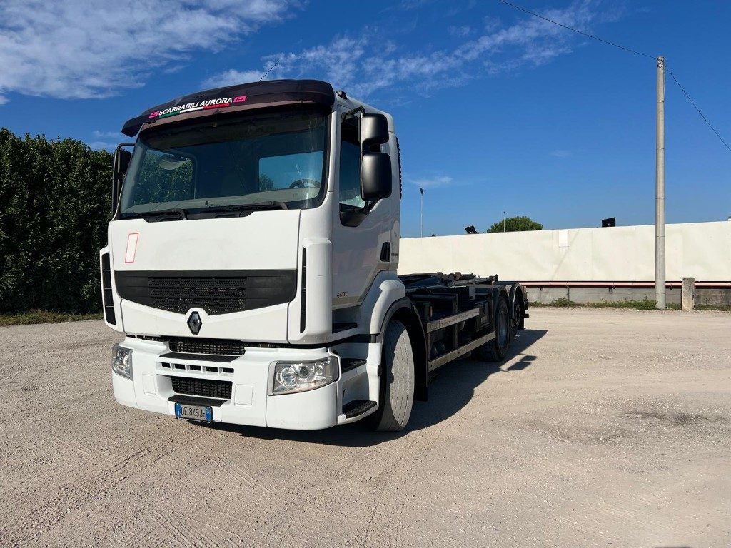 RENAULT PREMIUM 450 SCARRABILE FULL PNEUMATICO - Abrollkipper: das Bild 1 RENAULT PREMIUM 450 SCARRABILE FULL PNEUMATICO - Abrollkipper: das Bild 1