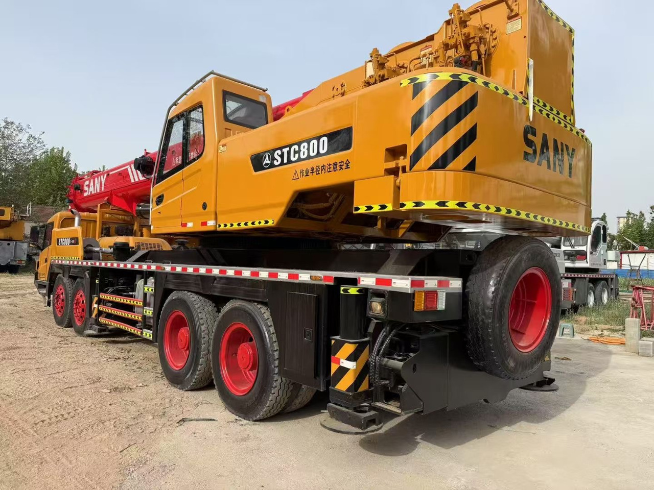 SANY STC800 STC800E STC800T STC80T5 STC800H STC750 75 ton 80ton truck crane - Mobilkran: das Bild 3 SANY STC800 STC800E STC800T STC80T5 STC800H STC750 75 ton 80ton truck crane - Mobilkran: das Bild 3