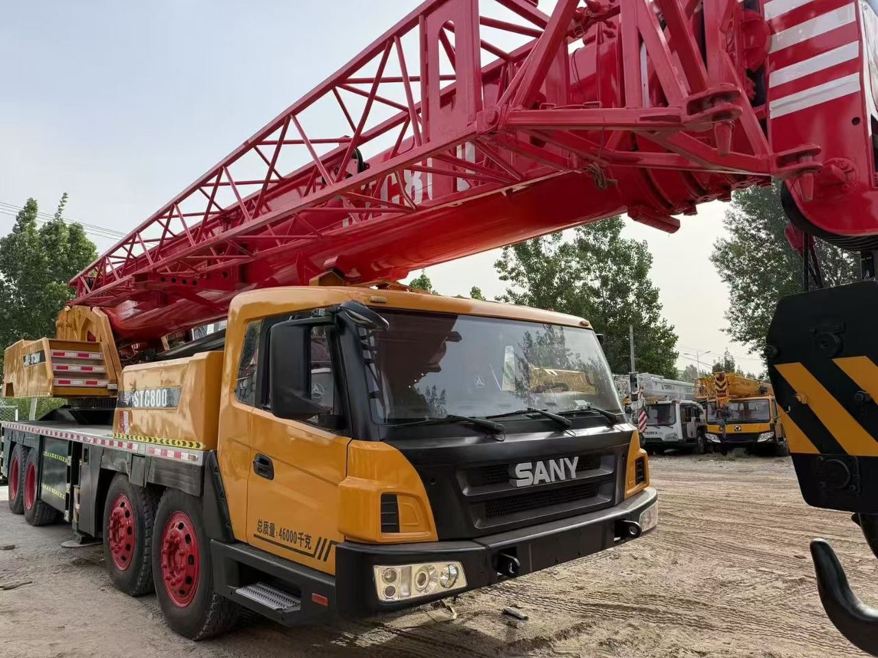 SANY STC800 STC800E STC800T STC80T5 STC800H STC750 75 ton 80ton truck crane - Mobilkran: das Bild 5 SANY STC800 STC800E STC800T STC80T5 STC800H STC750 75 ton 80ton truck crane - Mobilkran: das Bild 5