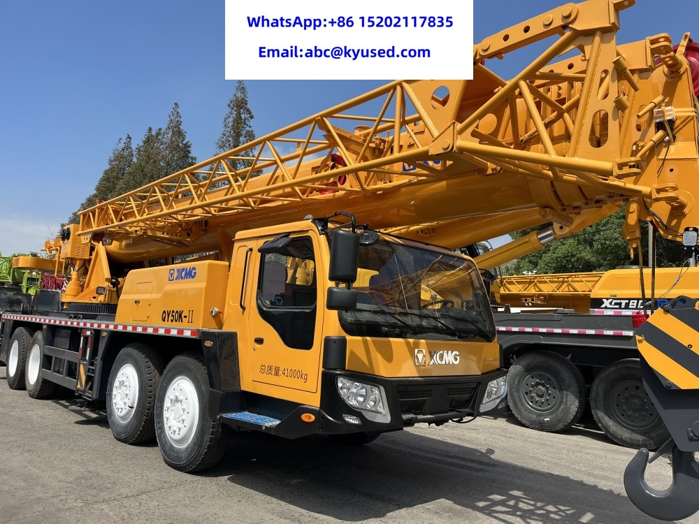 XCMG QY50K QY50K-2 QY55K XCT55 QY70K QY100K QY130K QY25K 25TON 30TON 50TON 35TON 70TON 100T 130T 160TON - Mobilkran: das Bild 4 XCMG QY50K QY50K-2 QY55K XCT55 QY70K QY100K QY130K QY25K 25TON 30TON 50TON 35TON 70TON 100T 130T 160TON - Mobilkran: das Bild 4