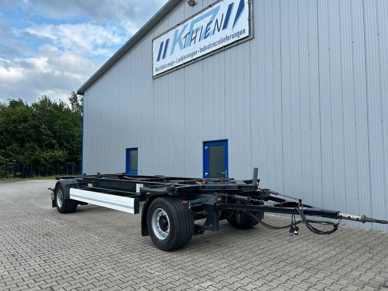 Krone AZW 18 eL3B7 Box Carrier BDF - Container/ Wechselfahrgestell Anhänger: das Bild 2 Krone AZW 18 eL3B7 Box Carrier BDF - Container/ Wechselfahrgestell Anhänger: das Bild 2