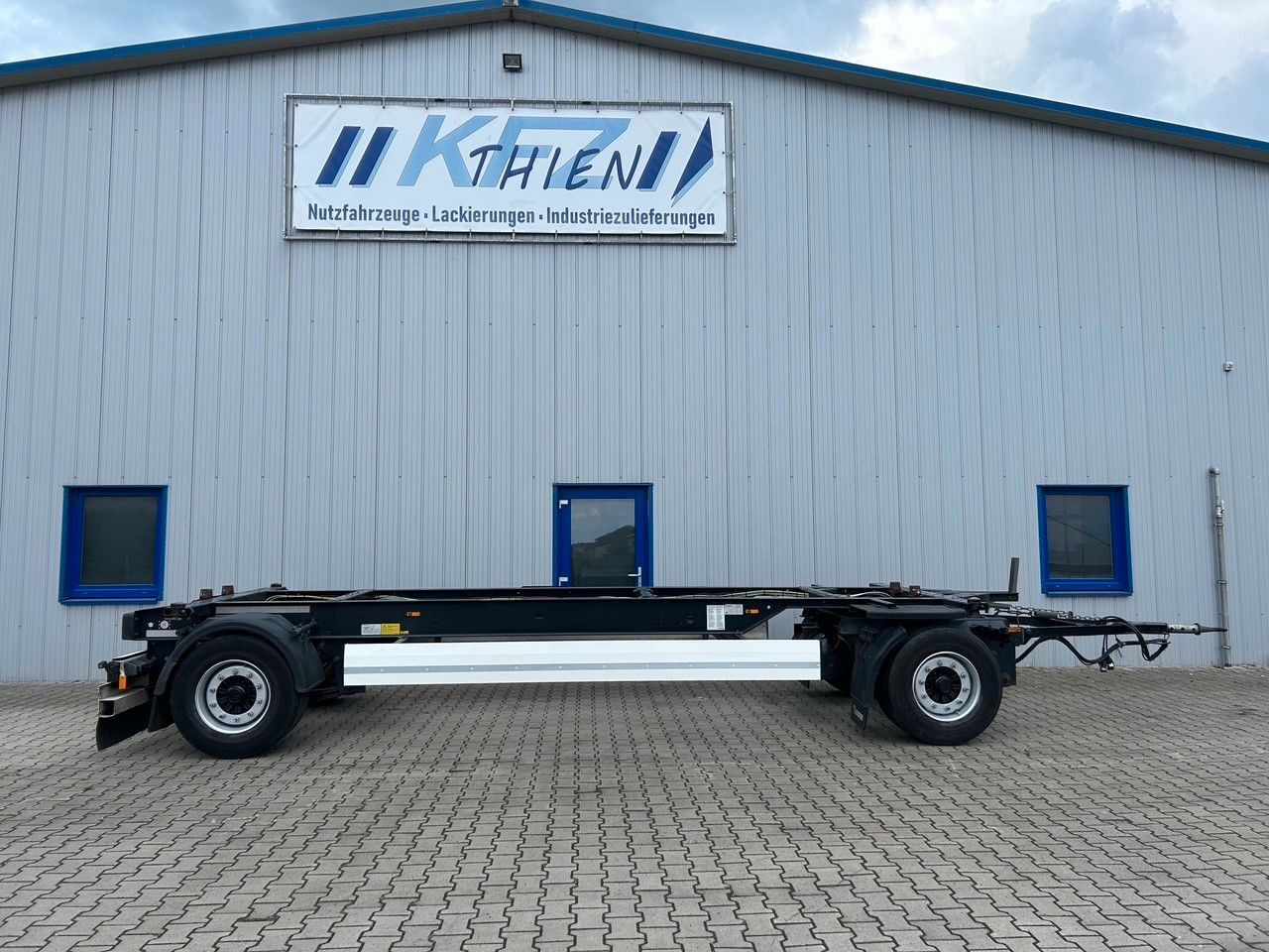 Krone AZW 18 eL3B7 Box Carrier BDF - Container/ Wechselfahrgestell Anhänger: das Bild 1 Krone AZW 18 eL3B7 Box Carrier BDF - Container/ Wechselfahrgestell Anhänger: das Bild 1