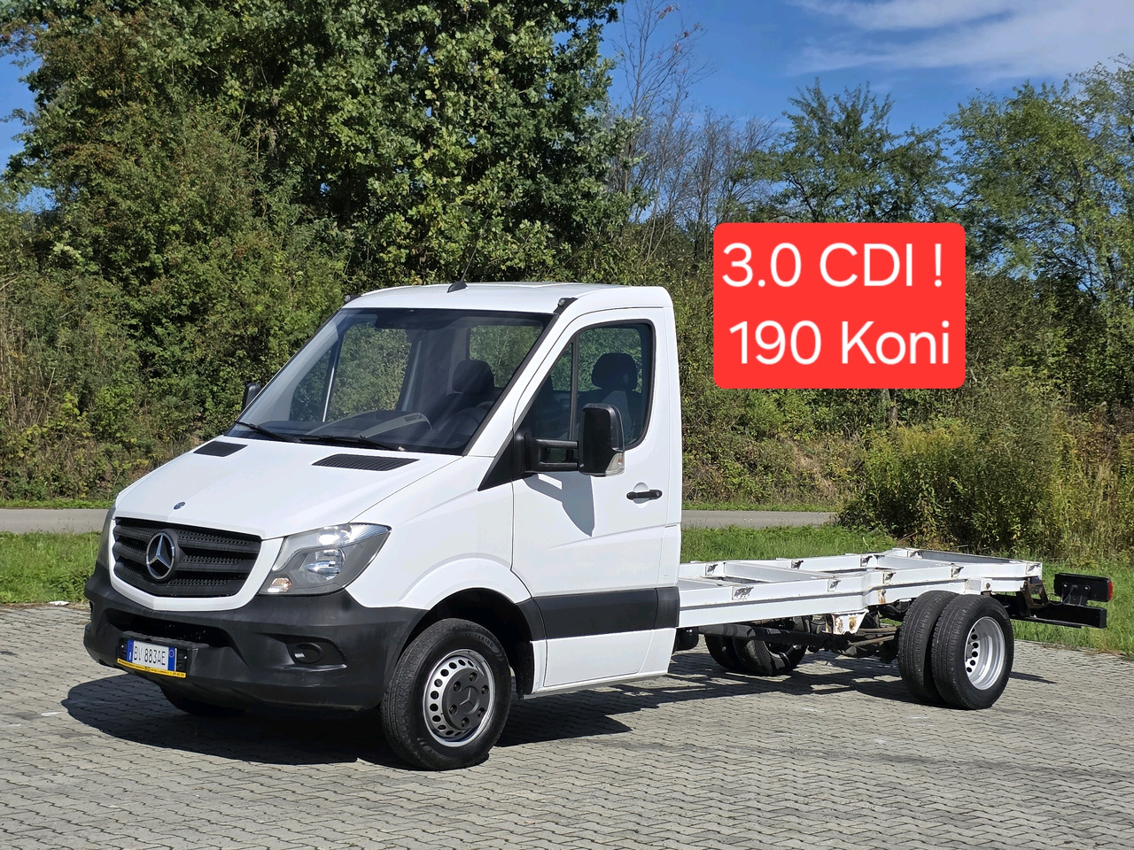 Mercedes-Benz Sprinter 419 CDI Rama Max ! 3.0 CDI ! Klima ! Bez Korozji ! - Pritsche Transporter: das Bild 1 Mercedes-Benz Sprinter 419 CDI Rama Max ! 3.0 CDI ! Klima ! Bez Korozji ! - Pritsche Transporter: das Bild 1