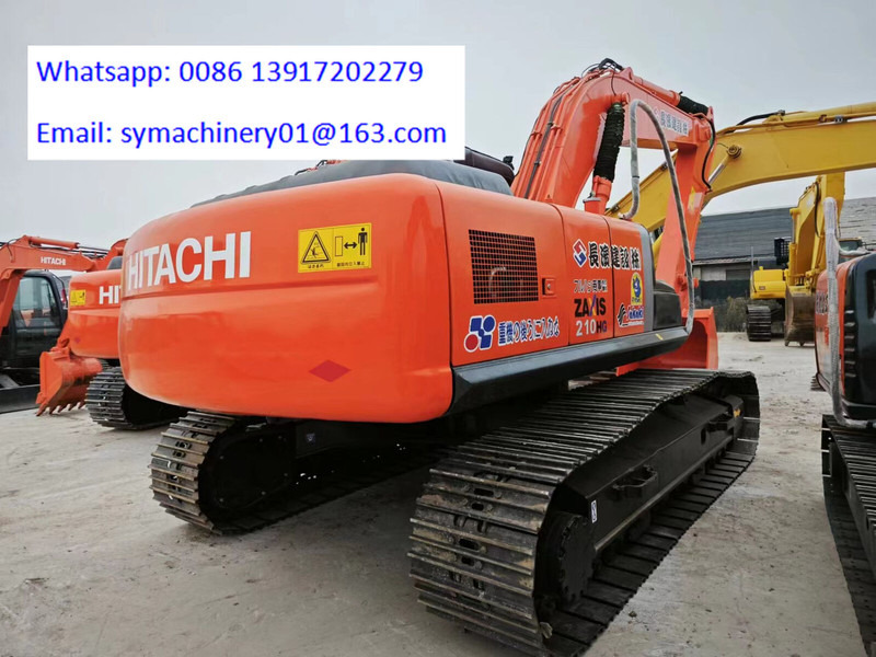 Kettenbagger Hitachi ZX210: das Bild 1