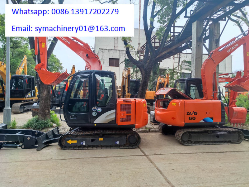Hitachi ZX60 - Minibagger: das Bild 1 Hitachi ZX60 - Minibagger: das Bild 1
