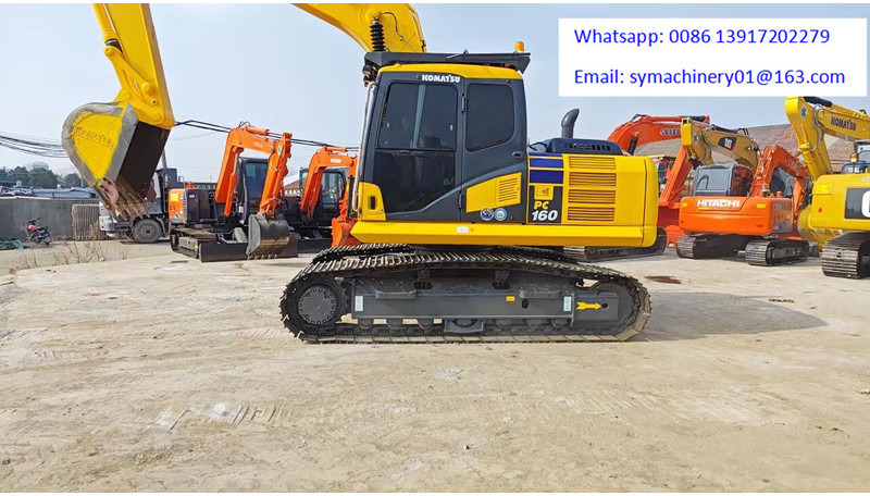 Komatsu PC160 - Kettenbagger: das Bild 2 Komatsu PC160 - Kettenbagger: das Bild 2