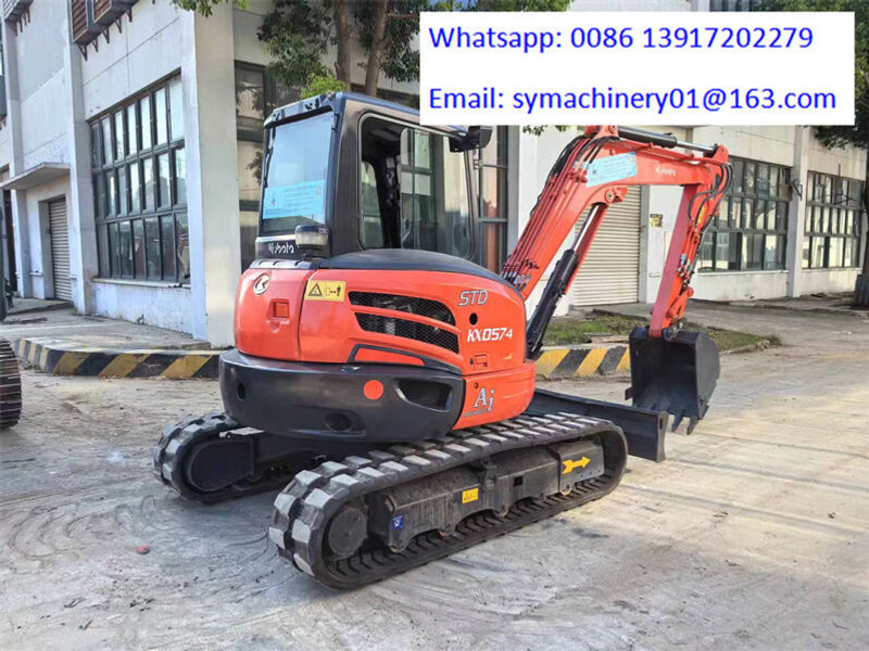 Kubota KX057-4 - Minibagger: das Bild 4 Kubota KX057-4 - Minibagger: das Bild 4