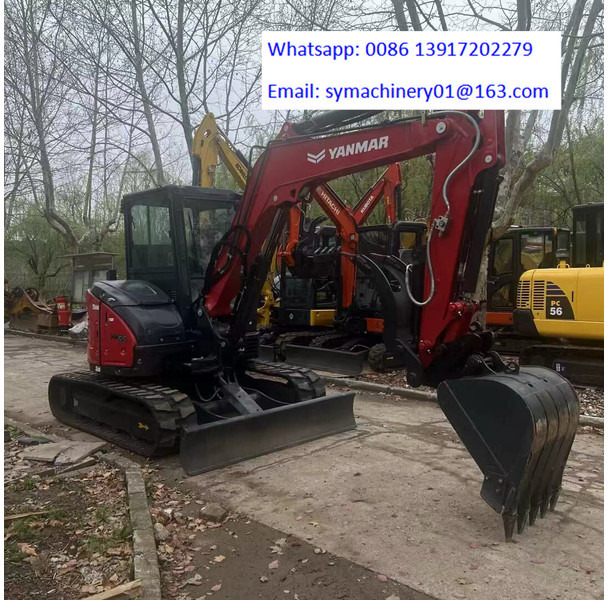 Yanmar Vio 55 - Minibagger: das Bild 3 Yanmar Vio 55 - Minibagger: das Bild 3