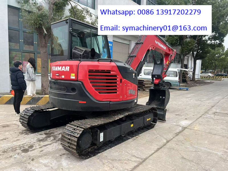 Yanmar Vio 80 - Kettenbagger: das Bild 4 Yanmar Vio 80 - Kettenbagger: das Bild 4