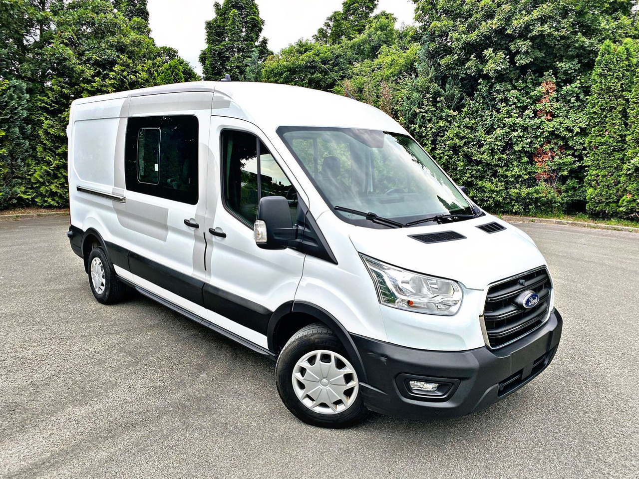 Ford Transit 350 L3H2 Trend|6Sitzer|Kamera|AHK|PDC|19 - Kastenwagen, Transporter mit Doppelkabine: das Bild 1 Ford Transit 350 L3H2 Trend|6Sitzer|Kamera|AHK|PDC|19 - Kastenwagen, Transporter mit Doppelkabine: das Bild 1