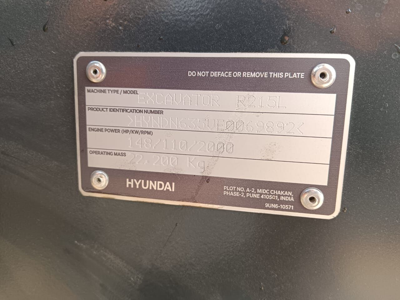 New Hyundai R215L tracked excavator - Kettenbagger: das Bild 3 New Hyundai R215L tracked excavator - Kettenbagger: das Bild 3