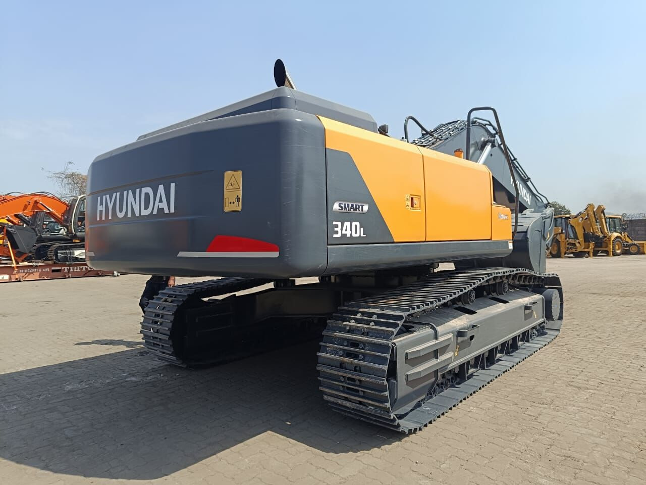 New Hyundai R340 tracked excavator - Kettenbagger: das Bild 5 New Hyundai R340 tracked excavator - Kettenbagger: das Bild 5