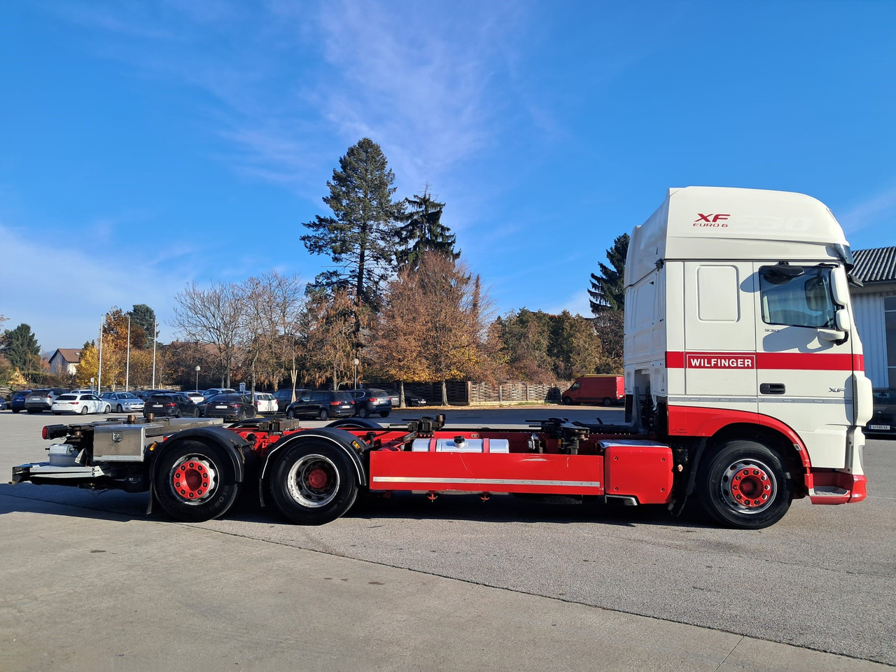 DAF 530 FAN | Lift-Lenkachse | LBW | Retarder - Containerwagen/ Wechselfahrgestell LKW: das Bild 5 DAF 530 FAN | Lift-Lenkachse | LBW | Retarder - Containerwagen/ Wechselfahrgestell LKW: das Bild 5