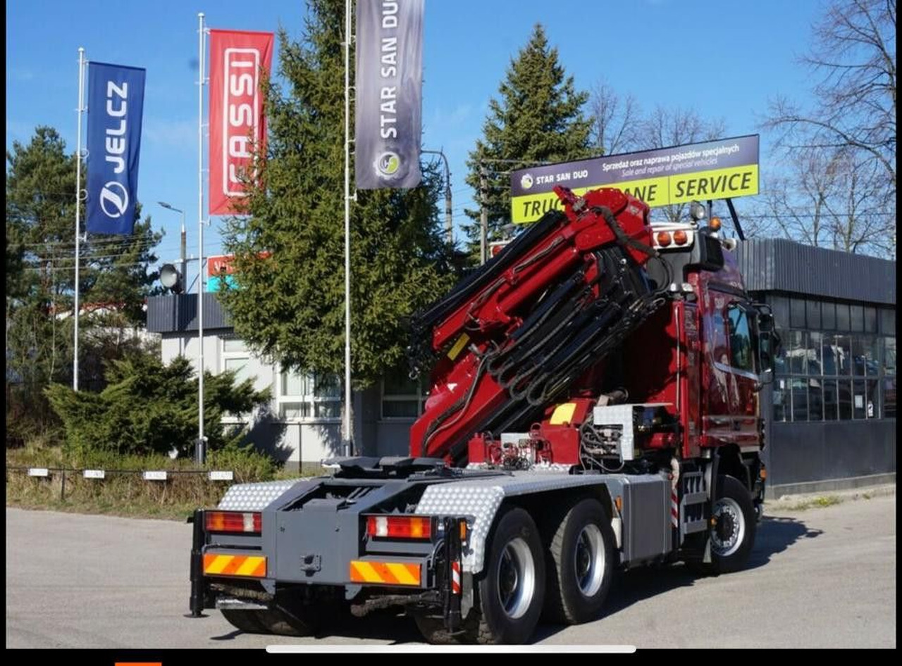 Mercedes-Benz ACTROS 3348 Kran HMF3720K4 Fly-Jip Fun k Klima - Autokran: das Bild 4 Mercedes-Benz ACTROS 3348 Kran HMF3720K4 Fly-Jip Fun k Klima - Autokran: das Bild 4