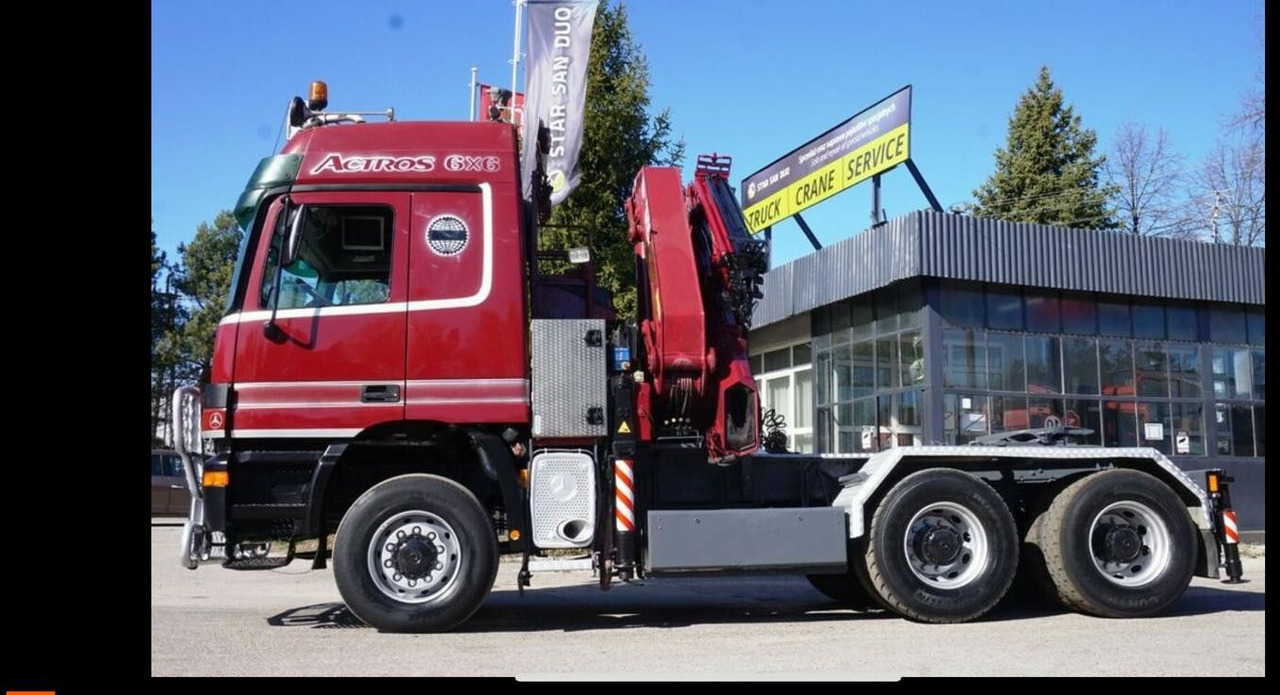 Mercedes-Benz ACTROS 3348 Kran HMF3720K4 Fly-Jip Fun k Klima - Autokran: das Bild 3 Mercedes-Benz ACTROS 3348 Kran HMF3720K4 Fly-Jip Fun k Klima - Autokran: das Bild 3