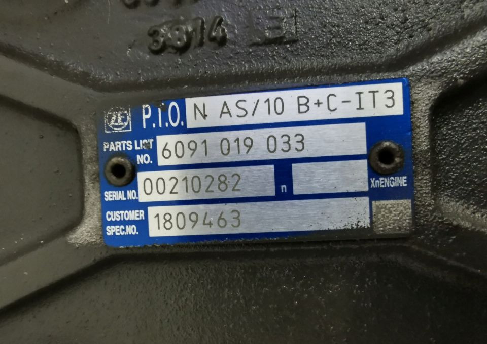 PRZYSTAWKA SKRZYNI BIEGÓW ZF PTO N AS/10 B+C - IT3 - Getriebe und Teile für LKW: das Bild 4 PRZYSTAWKA SKRZYNI BIEGÓW ZF PTO N AS/10 B+C - IT3 - Getriebe und Teile für LKW: das Bild 4